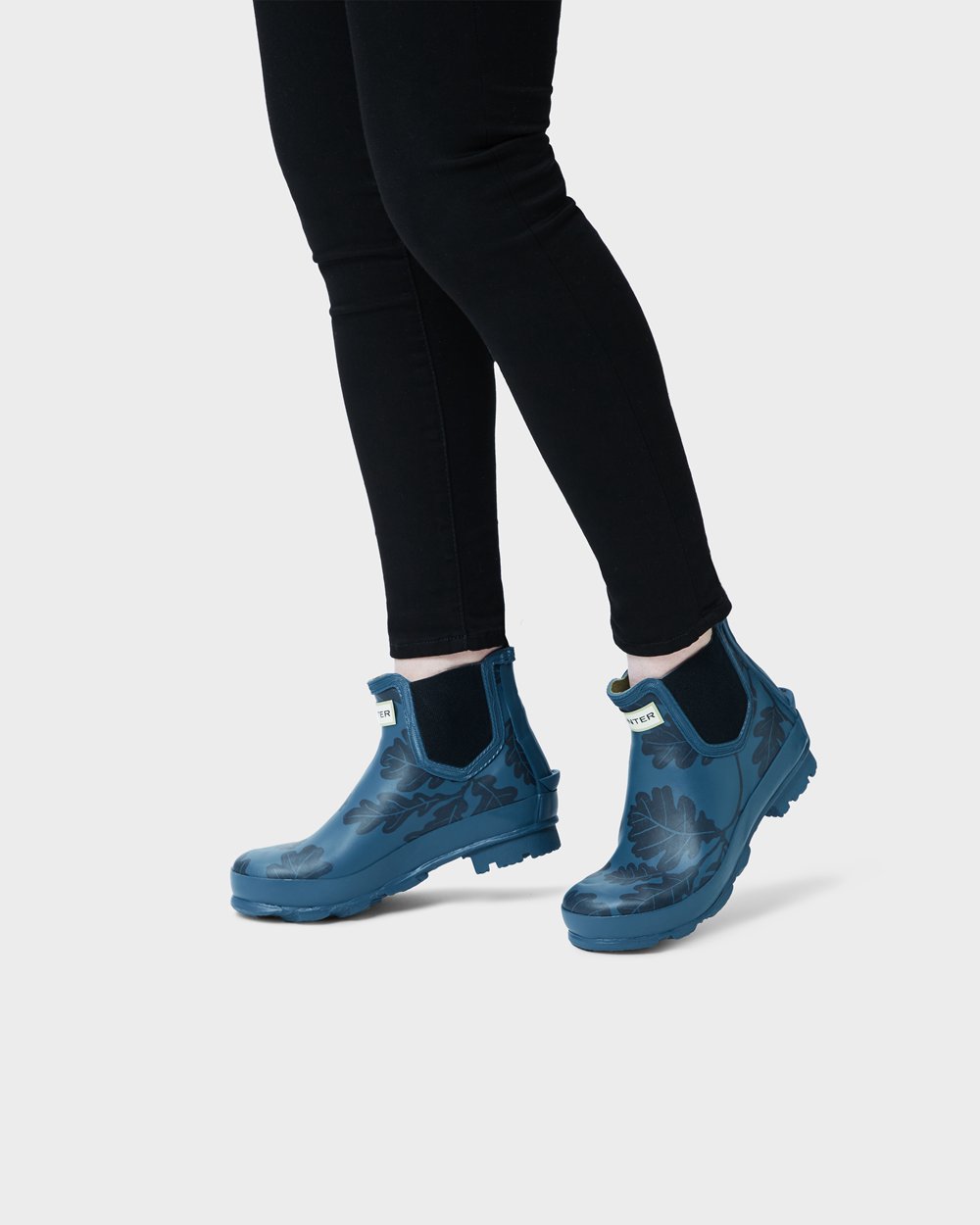 Women Hunter National Trust Norris Field | Chelsea Boots Blue | NZ-82415-NCVR